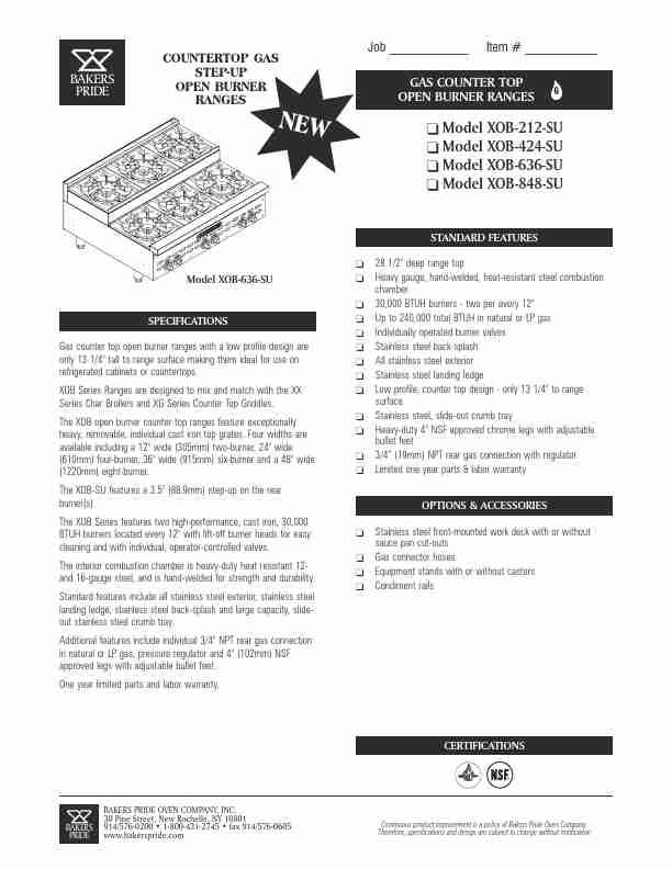 Bakers Pride Oven Range XOB-636-SU-page_pdf